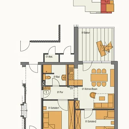 Rodehuus 1 *